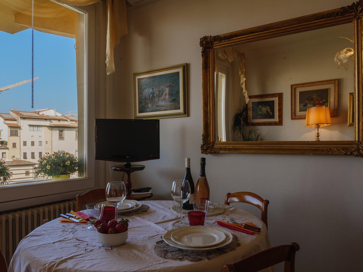 Ferienwohnung Ponte Vecchio Terrace Florenz Exterior foto