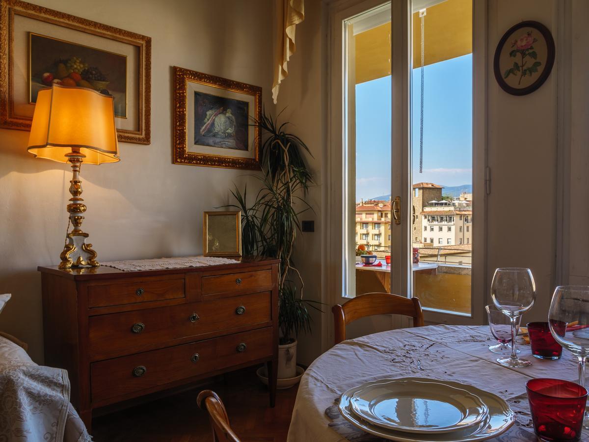 Ferienwohnung Ponte Vecchio Terrace Florenz Exterior foto