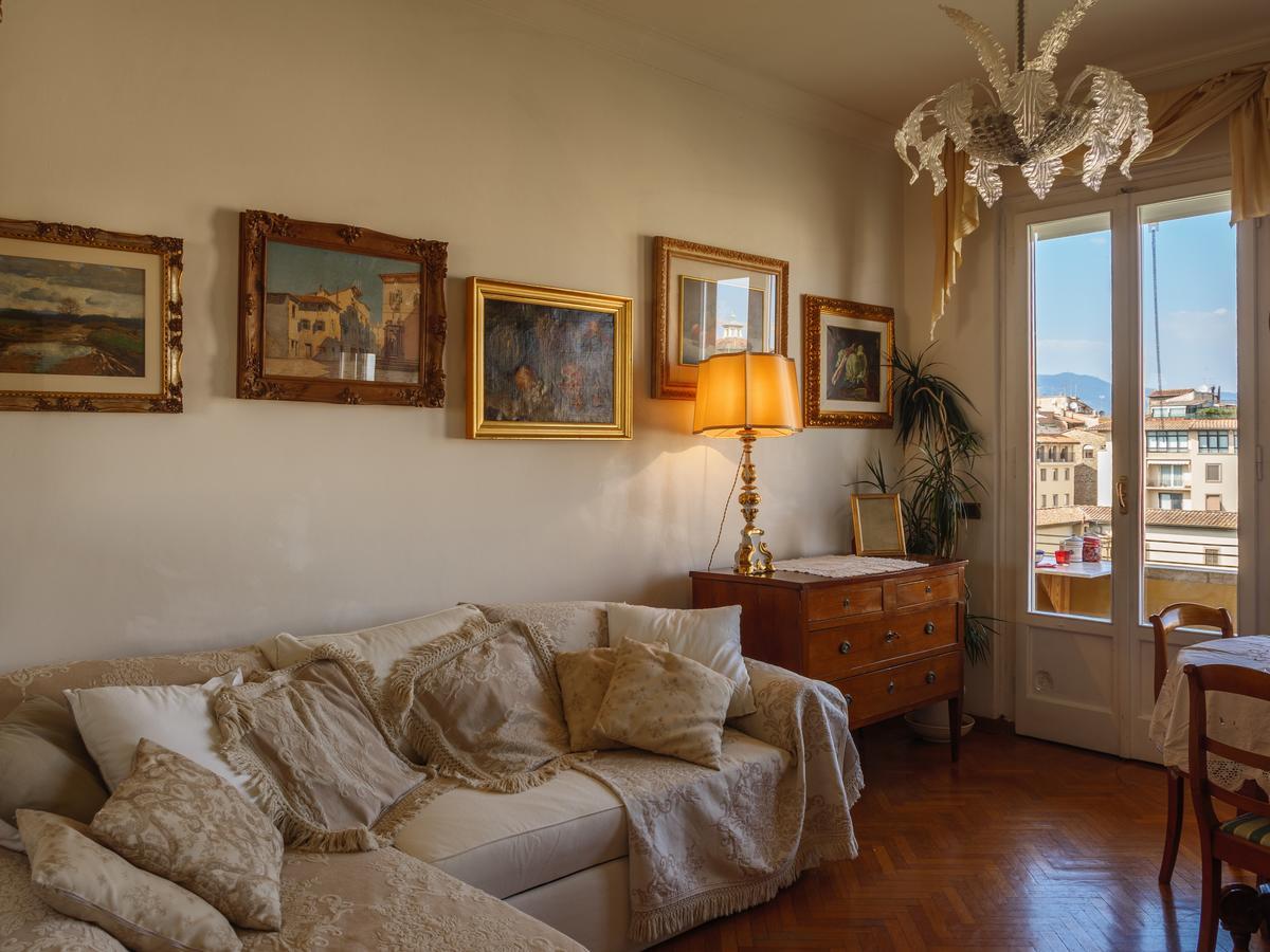 Ferienwohnung Ponte Vecchio Terrace Florenz Exterior foto