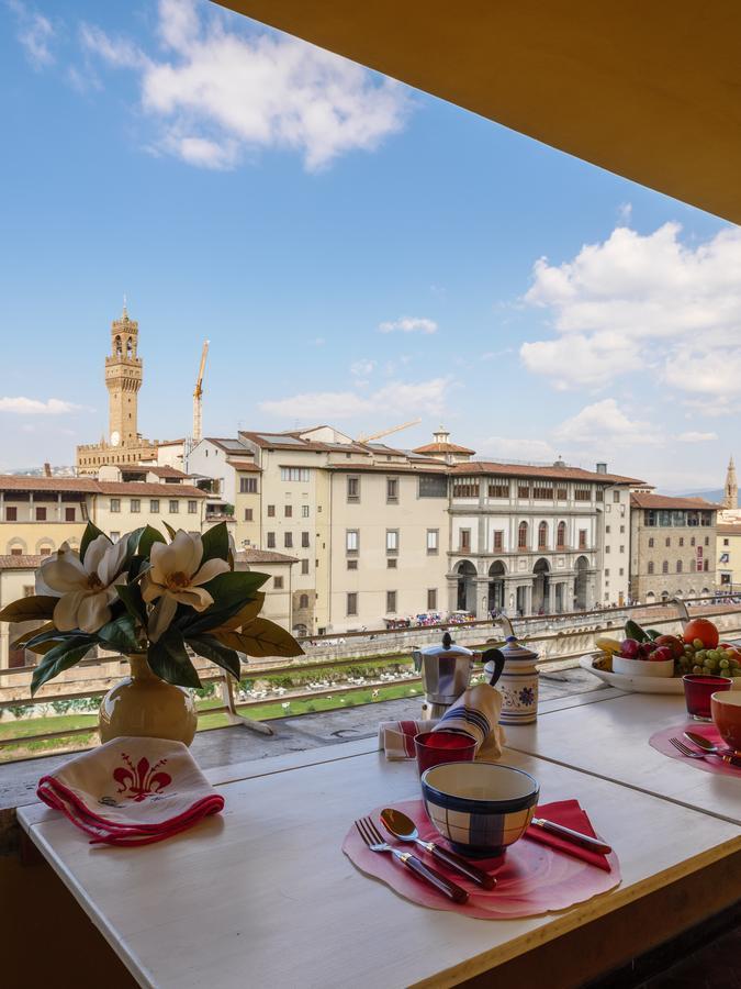 Ferienwohnung Ponte Vecchio Terrace Florenz Exterior foto