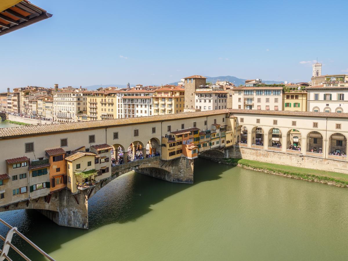 Ferienwohnung Ponte Vecchio Terrace Florenz Exterior foto